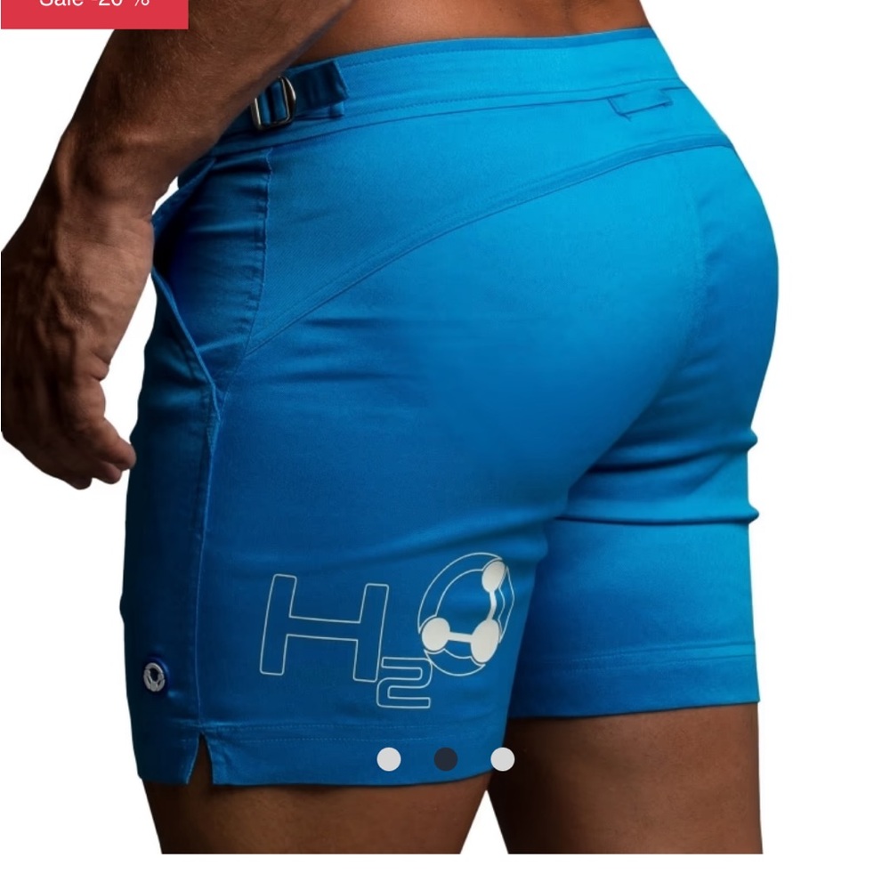 Men's Blue Swim Trunks
